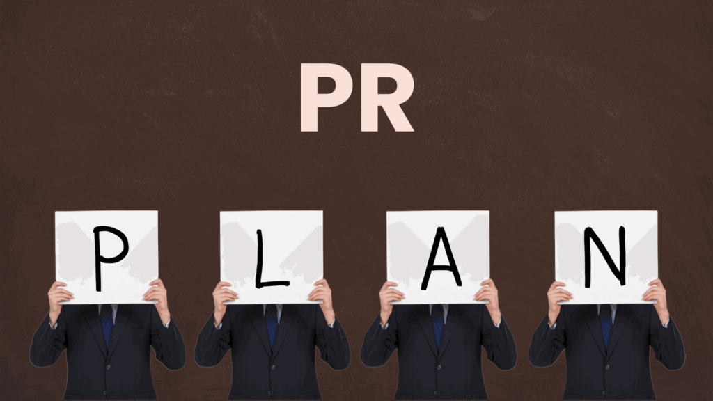 PR Plan maken