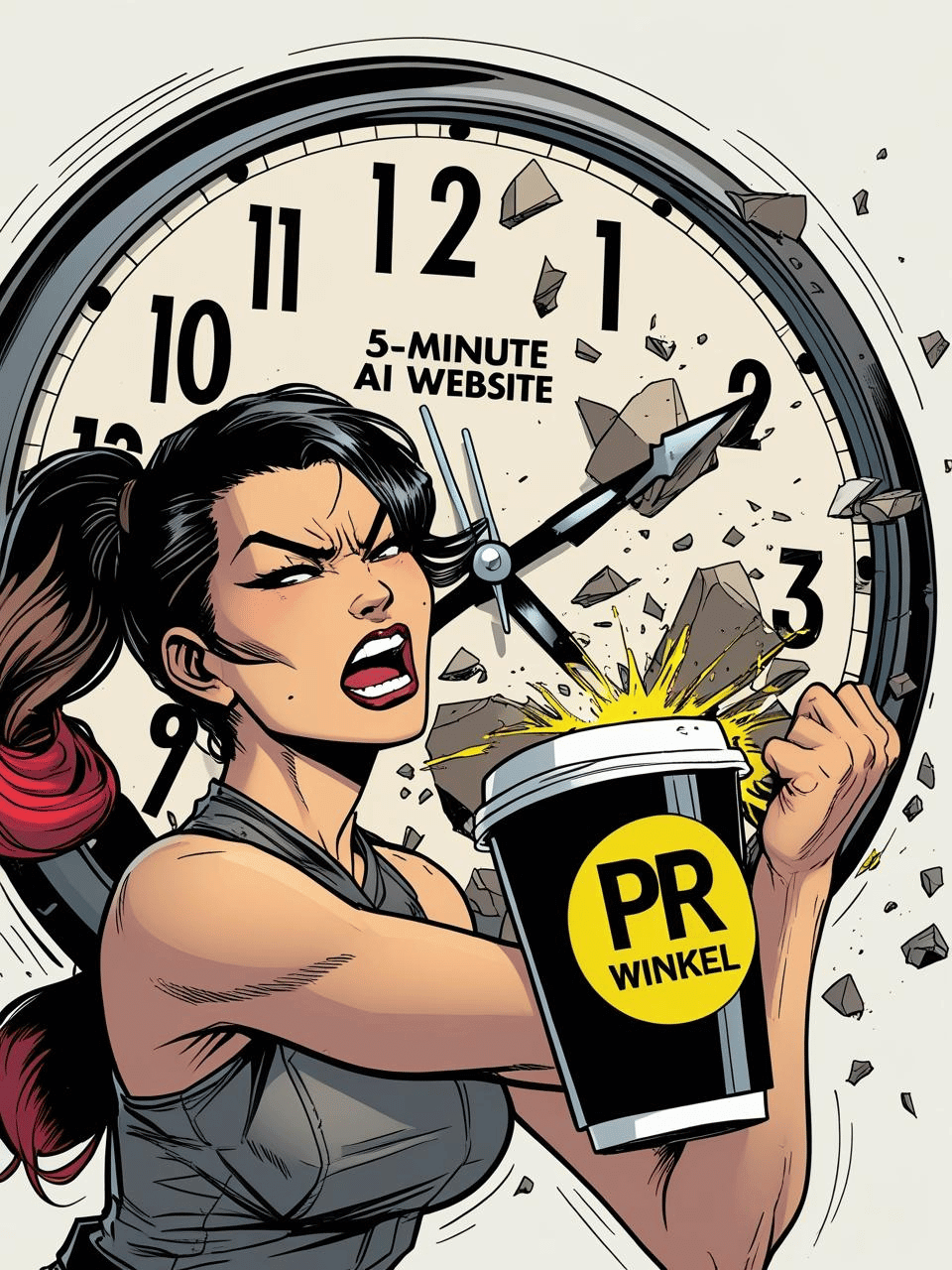 “Maak je AI-website in 5 minuten!”