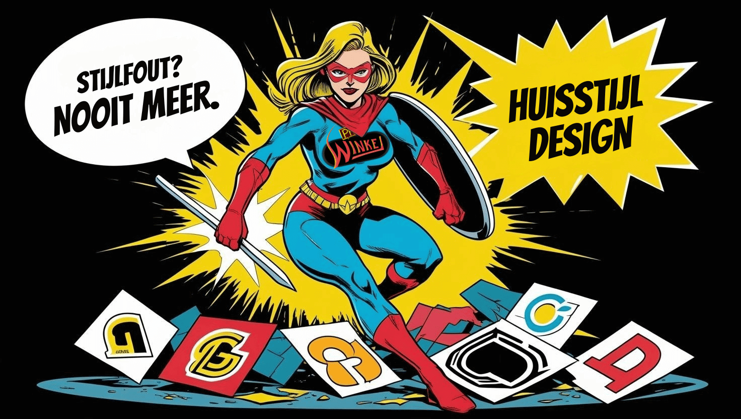 Huisstijl Design PR Winkel