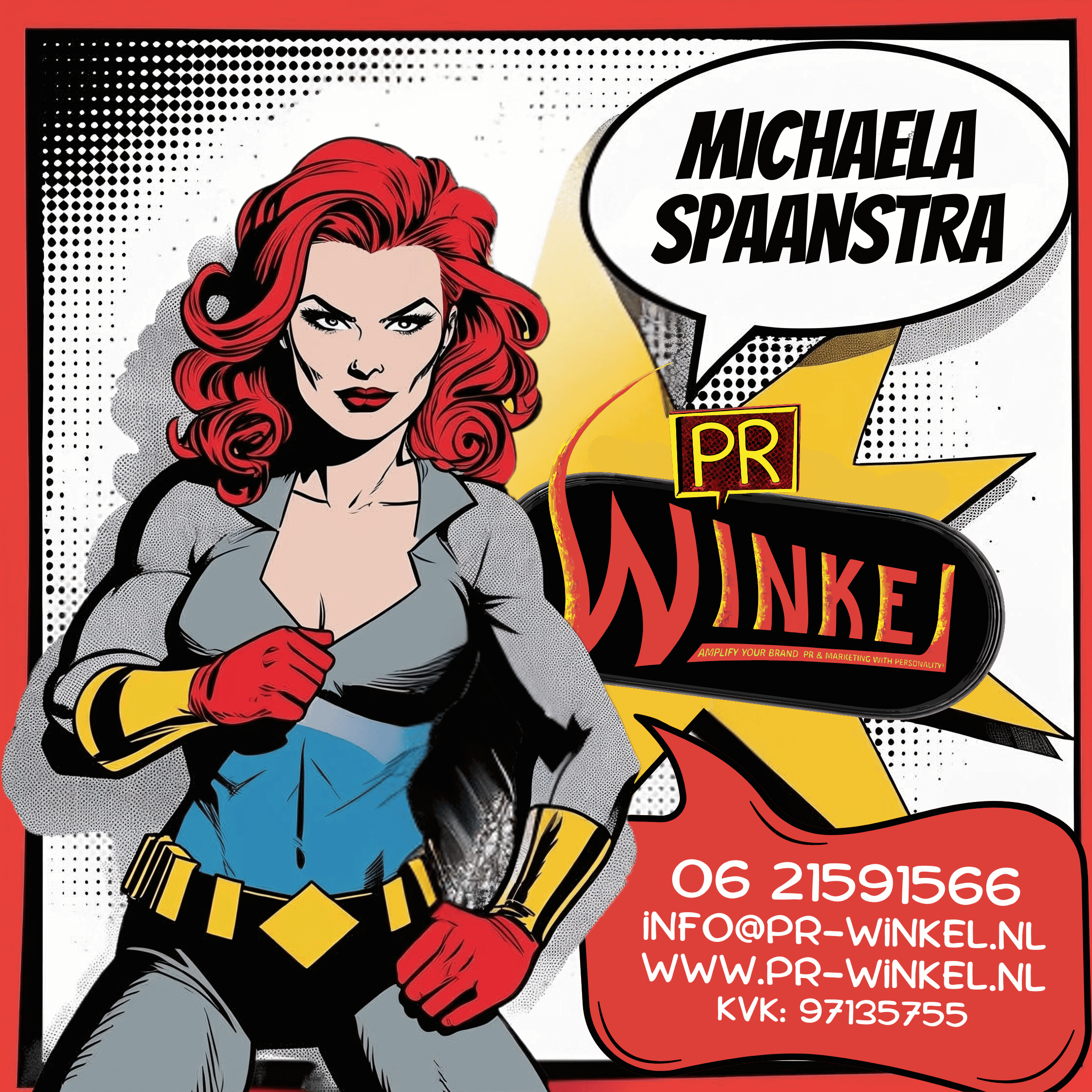maak kennis met Michaela Spaanstra | PR Winkel